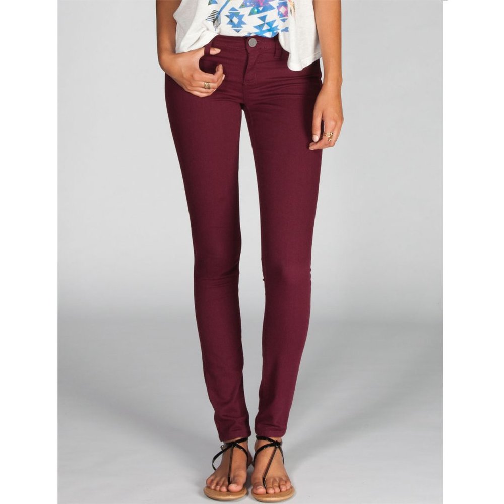 RSQ Miami Jegging - Burgundy